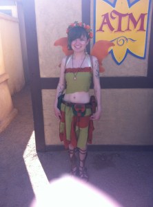 me as a woodland fairy