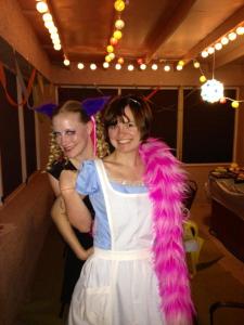Alice and Cheshire Cat