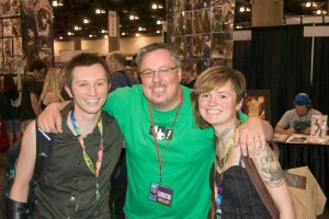 Me, Craig, and our friend Bernie